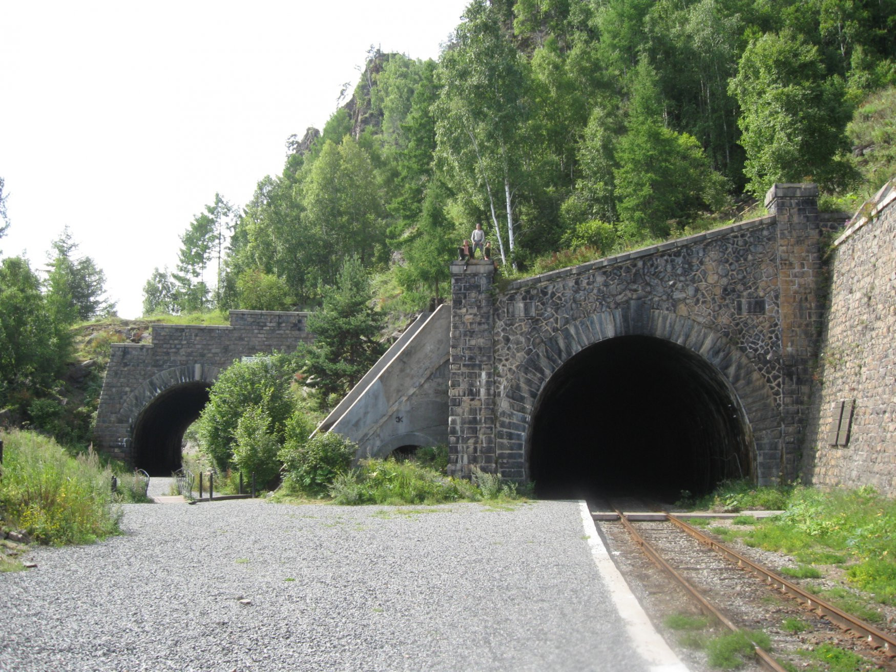 Кругобайкальская железная дорога – фотографии России