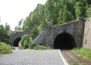 Кругобайкальская железная дорога – фотографии России