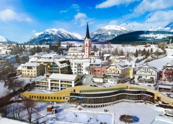 Мариалфарр с высоты. Австрия – фотографии Австрии