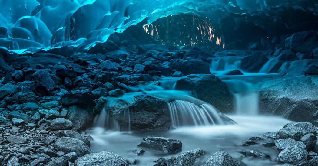 Ледяные пещеры Менденхолл 1 – фотографии США