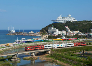 Вид на отель Sun Cruise Resort & Yacht, Чондончжин, Южная Корея – фотографии Южной Кореи
