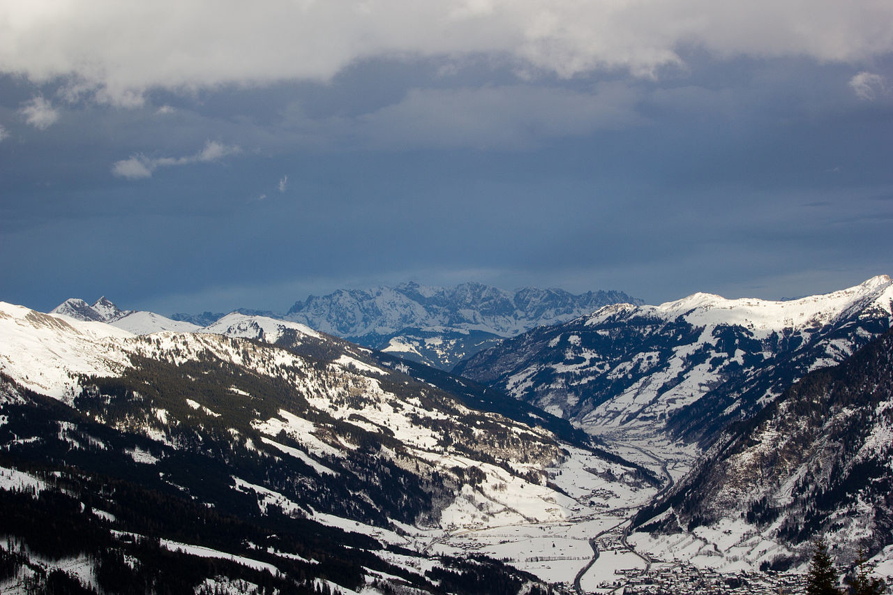 Альпийские горы. Бад Гаштайн. Австрия – фотографии Австрии