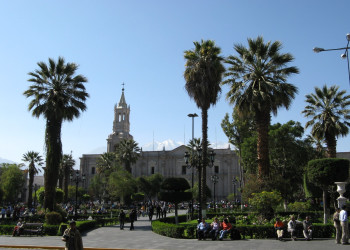 Пласа-де-Армас в Арекипе, Перу – фотографии Перу