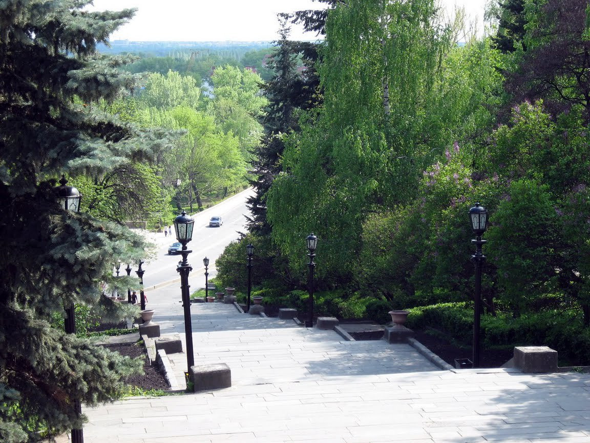 Сквер в Липецке, Россия – фотографии России