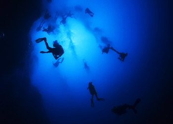 Погружение в Большую голубую дыру Белиза – фотографии Белиза