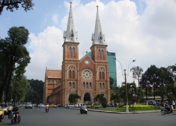 Собор Нотр-Дам в Хошимине – фотографии Вьетнама