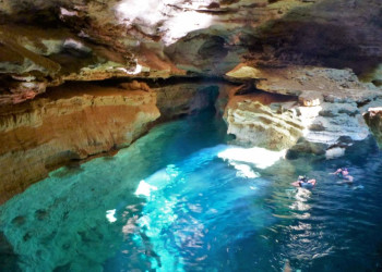 Волшебное место «Зачарованный колодец» содержит одну из немногих популяций слепых сомов – фотографии Бразилии