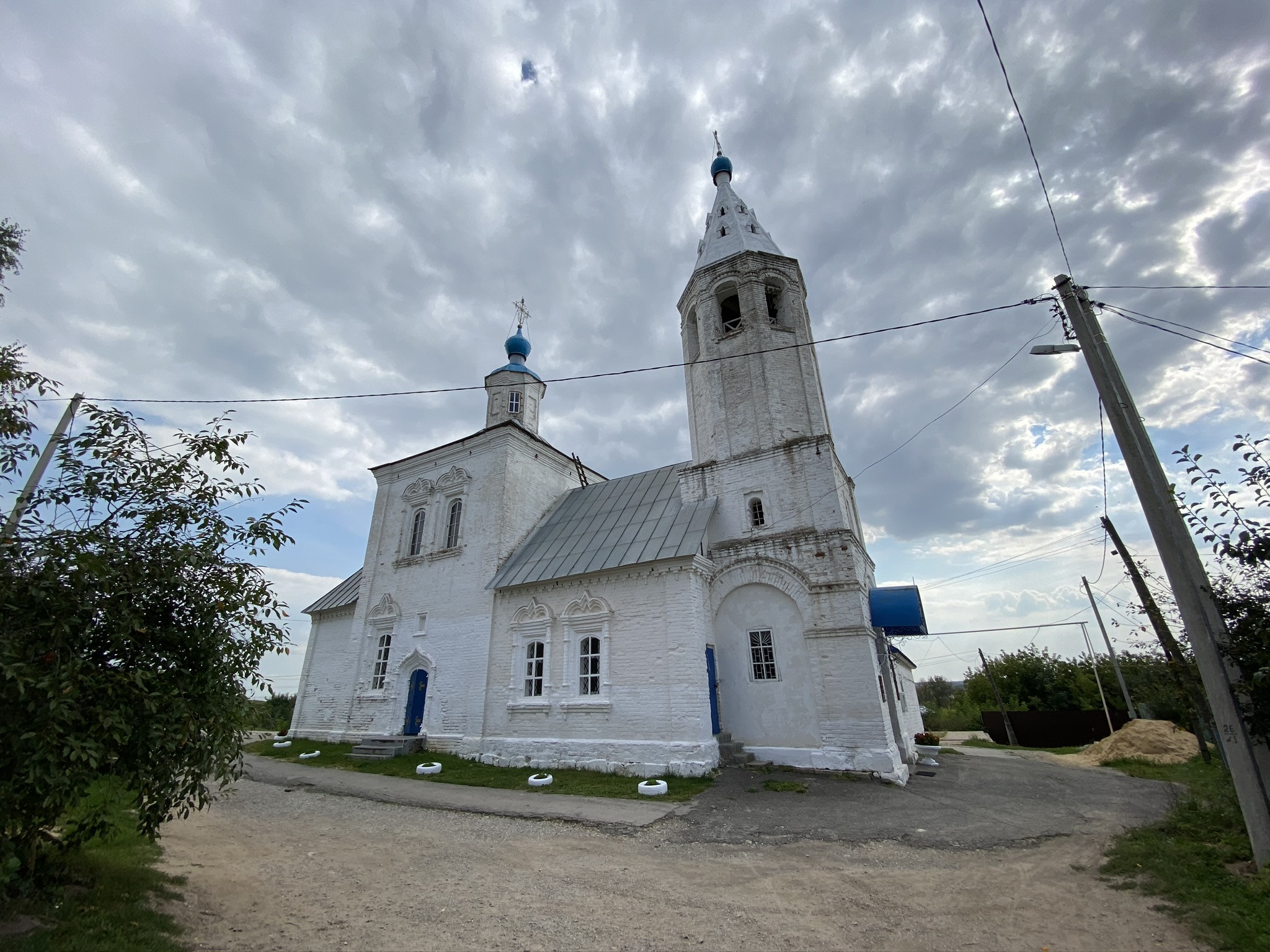 Вид на церковь Рождества Богородицы, Михайлов, 1756 год – фотографии России