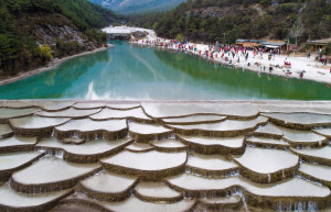 Долина Голубой Луны с квадракоптера, Китай – фотографии Китая