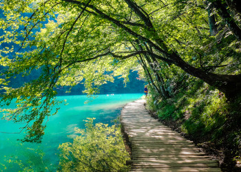 Заповедник Плитвицкие озёра (Plitvice Lakes) в Хорватии – фотографии Хорватии