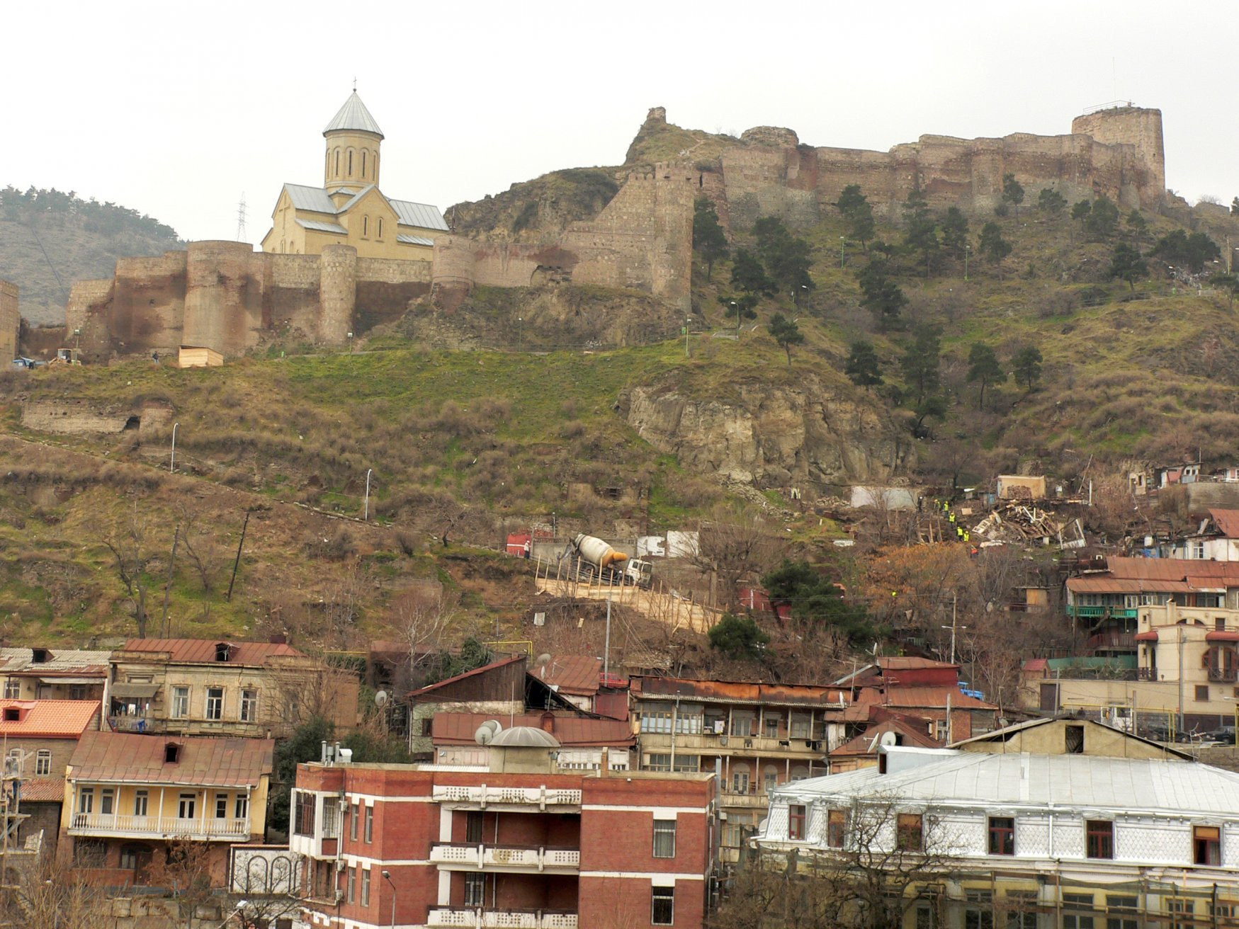 Крепость Нарикала – фотографии Грузии