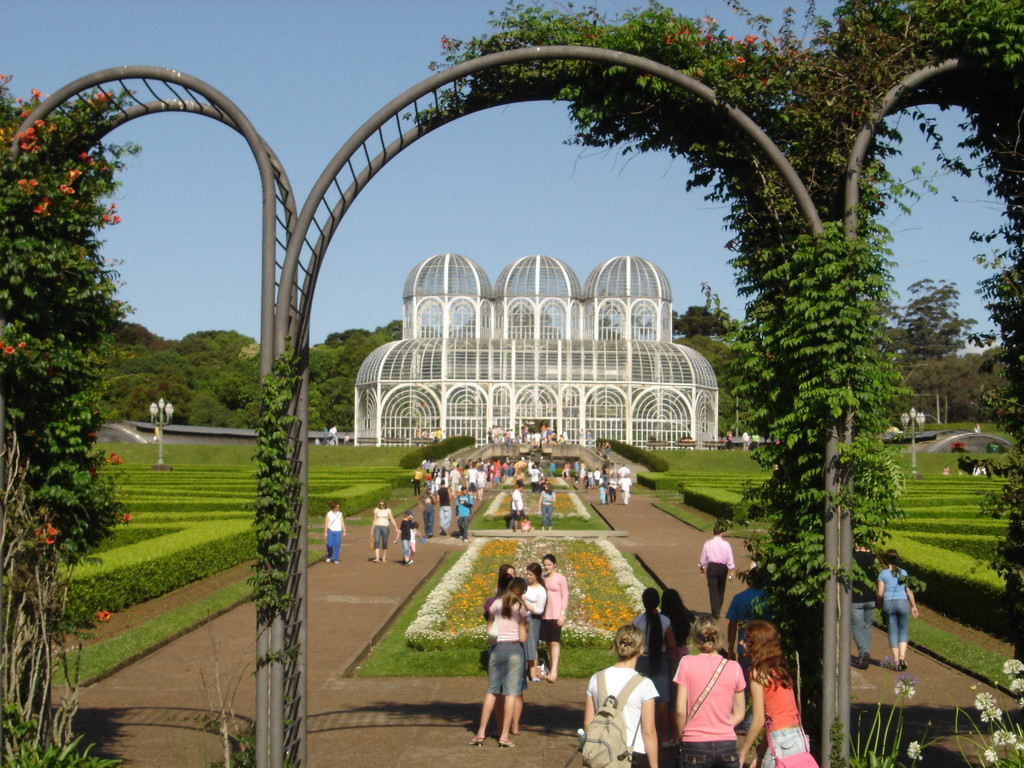 Ботанический сад Куритибы (Jardim Botanico de Curitiba) – фотографии Бразилии