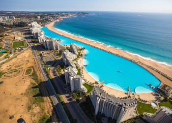 Чилийский мега-бассейн San Alfonso del Mar – фотографии Чили