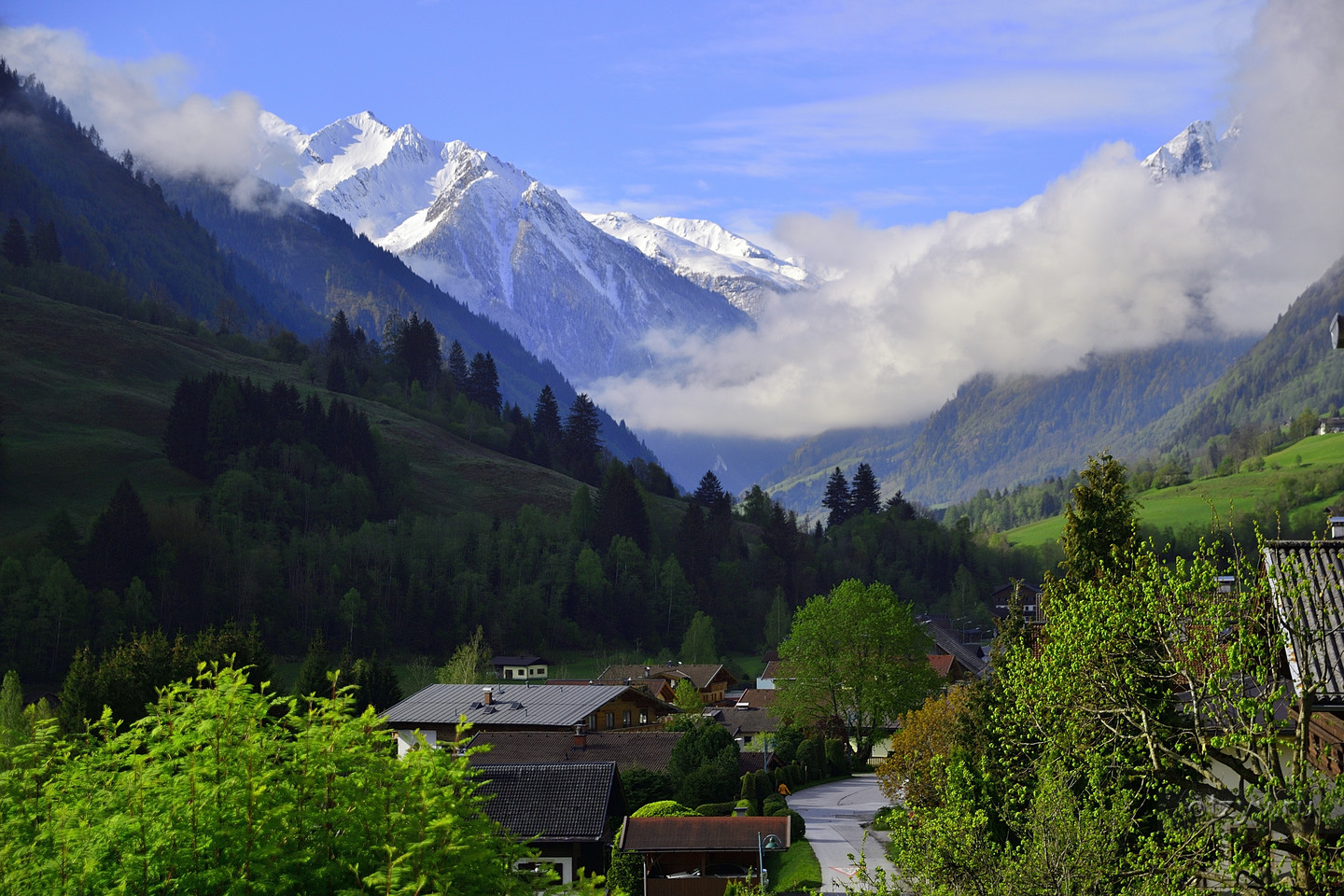 Гозау весной. Австрия – фотографии Австрии