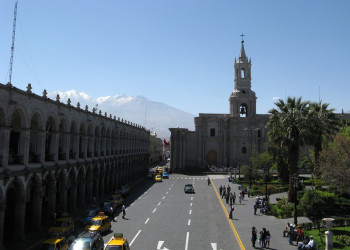 Пласа-де-Армас в городе Арекипа – фотографии Перу
