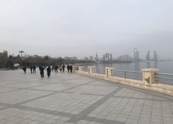 Приморский бульвар в Баку – фотографии Азербайджана