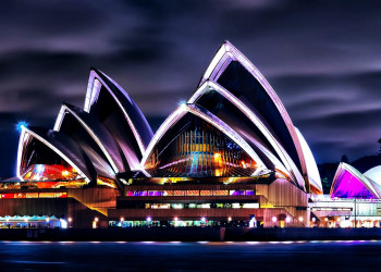 Здание современной архитектуры сиднейская Опера (Sydney Opera House), Австралия – фотографии Австралии