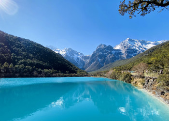 Пейзажи Долины Голубой Луны, Китай – фотографии Китая