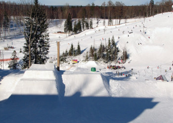 Горнолыжный комплекс Жагаркалнс – фотографии Латвии