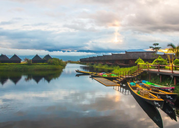 Пресноводное озеро Инле – фотографии Мьянмы