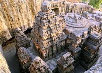 Пещерные храмы Эллоры 5 – фотографии Индии