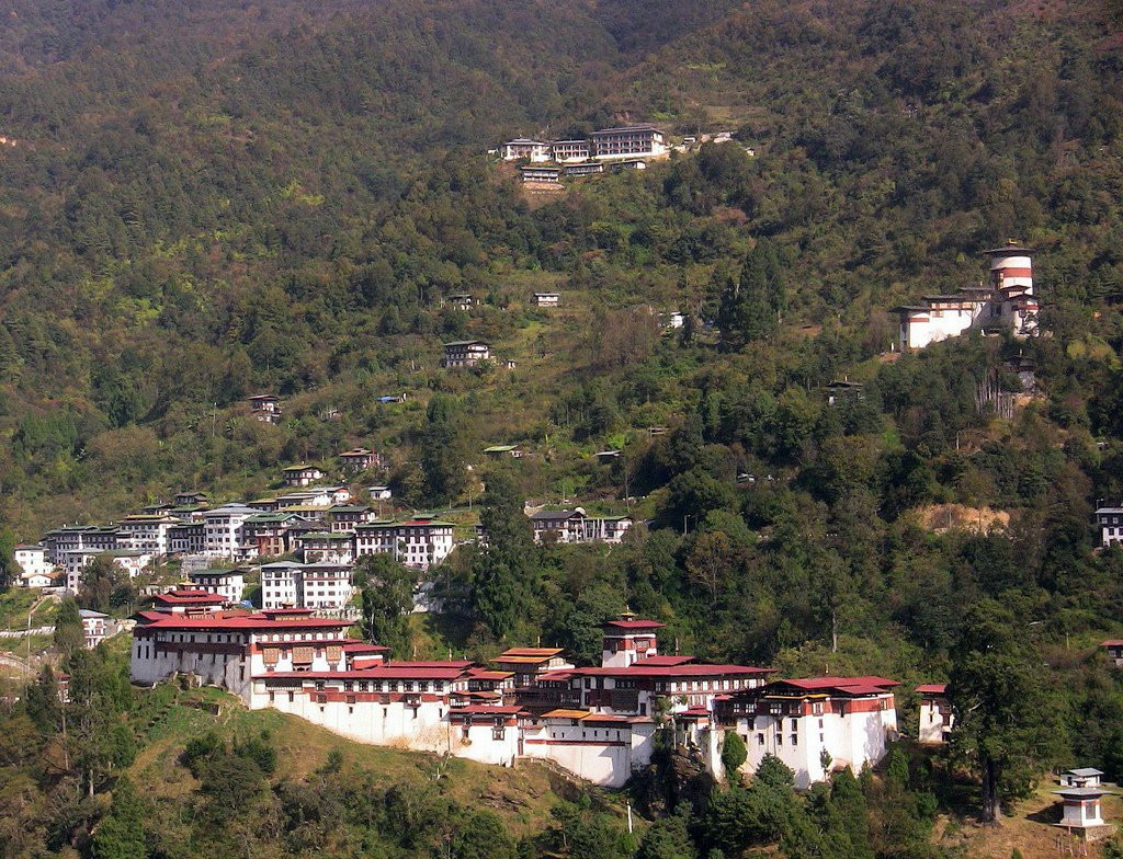 Тонгса-дзонг (Tongsa Dzong) – фотографии Бутана