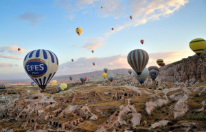 Музей под открытым небом Гереме в Каппадокии имеет более 30 вырезанных из скал церквей и часовен – фотографии Турции