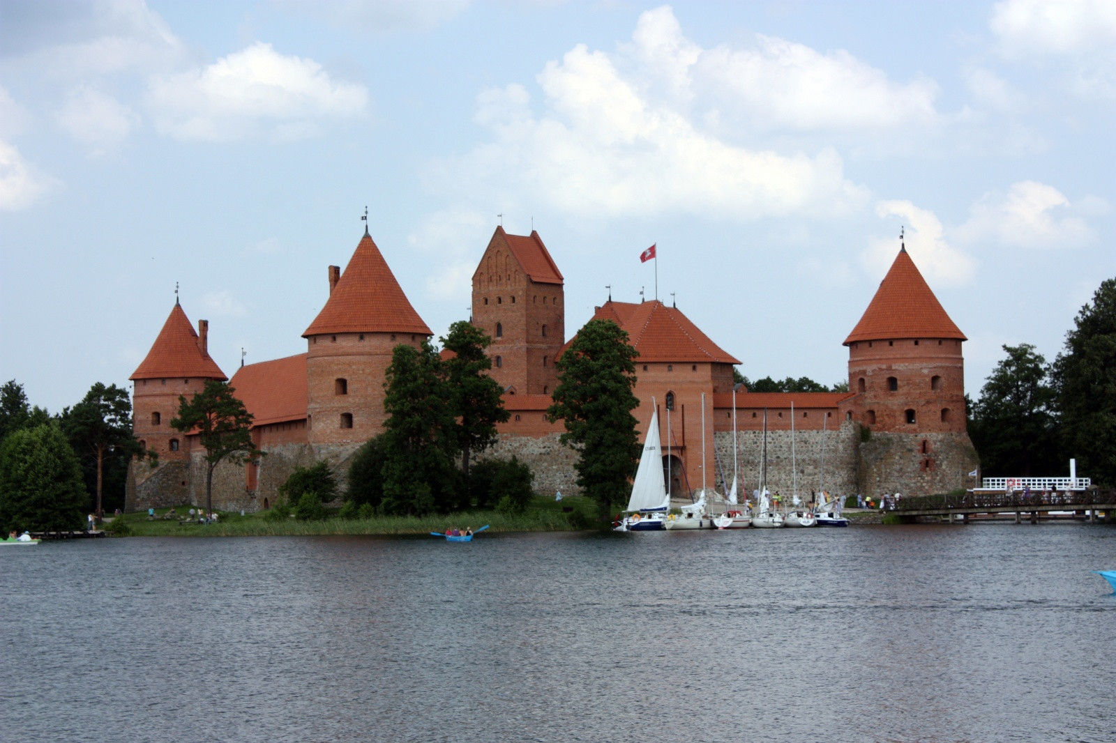 Тракайский островной замок – фотографии Литвы