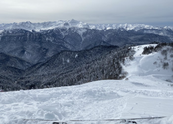 Вид с трассы Примула на Южном склоне – фотографии России
