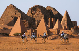 Пирамиды Мероэ 6 – фотографии Судана