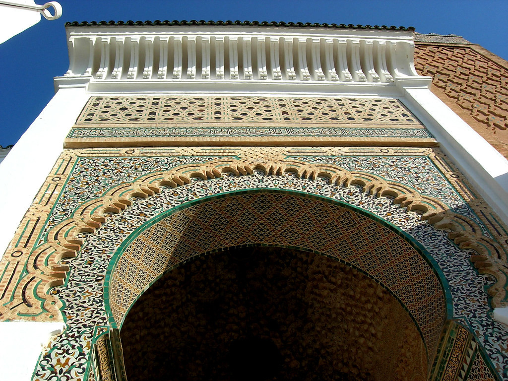 Архитектурная арка. Тлемсен. Алжир – фотографии Алжира