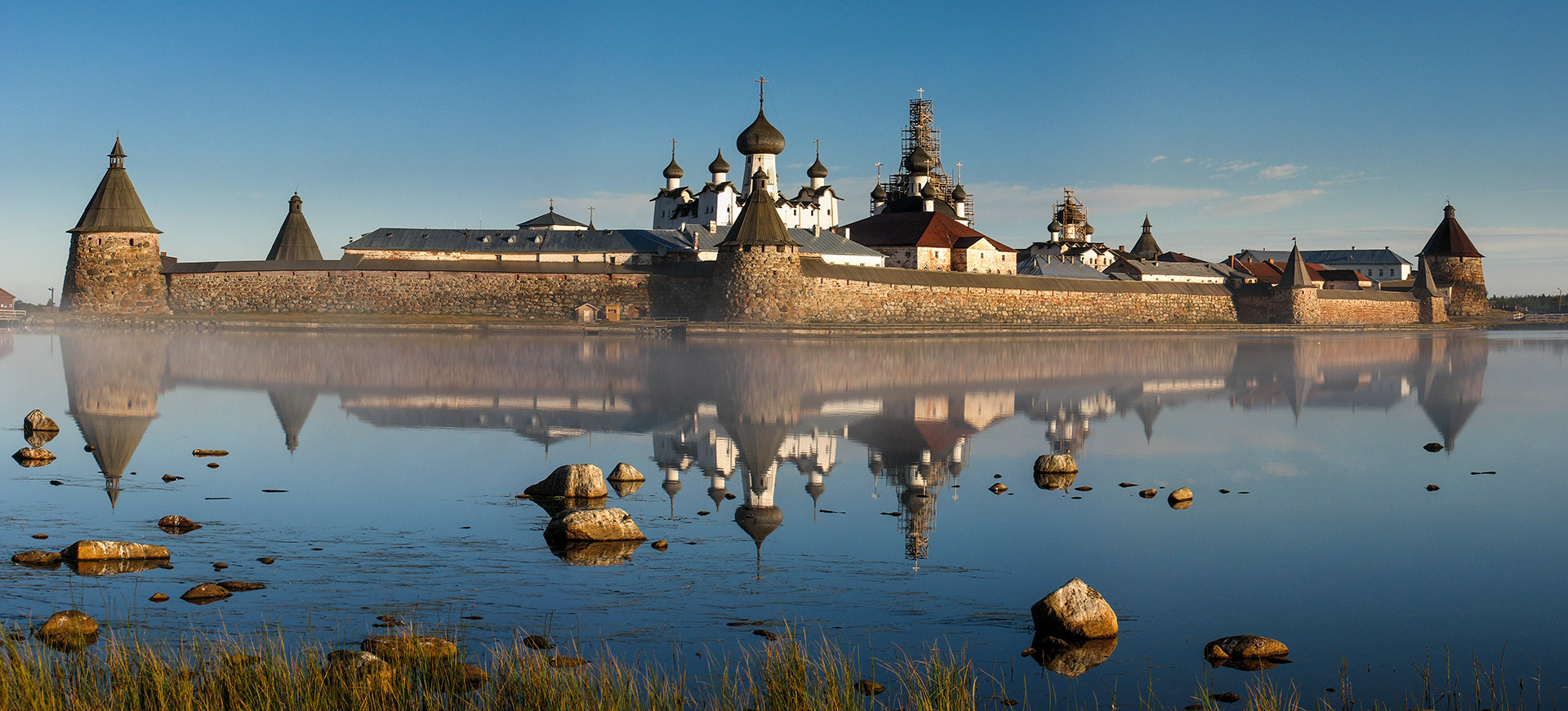 Природная красота островов Соловецкого архипелага в Архангельской области,Россия – фотографии России