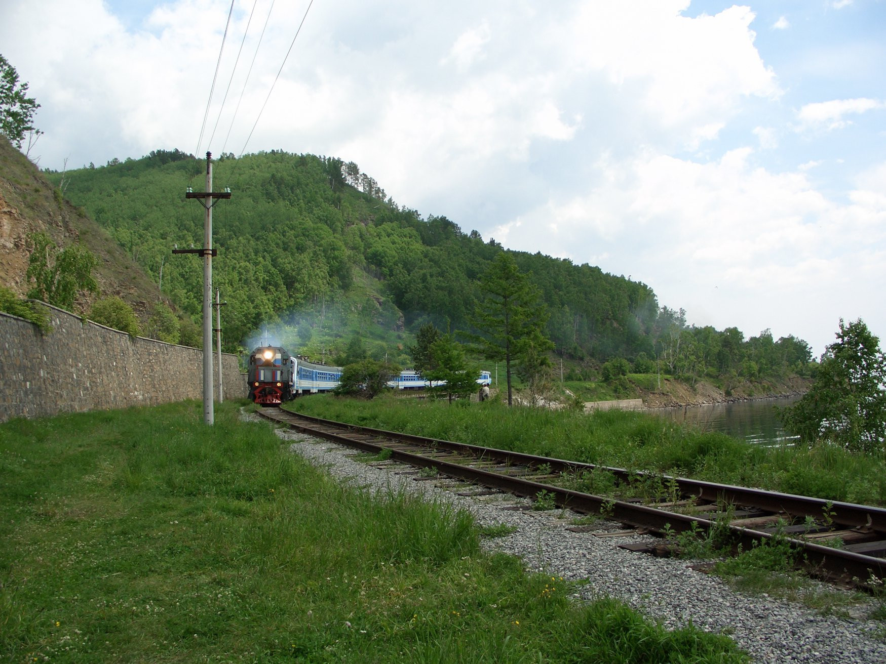 Кругобайкальская железная дорога – фотографии России
