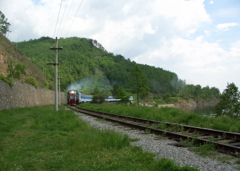 Кругобайкальская железная дорога – фотографии России