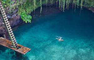 Большая плавательная яма То-Суа (To Sua Ocean Trench), остров Уполу в Самоа – фотографии Самоа