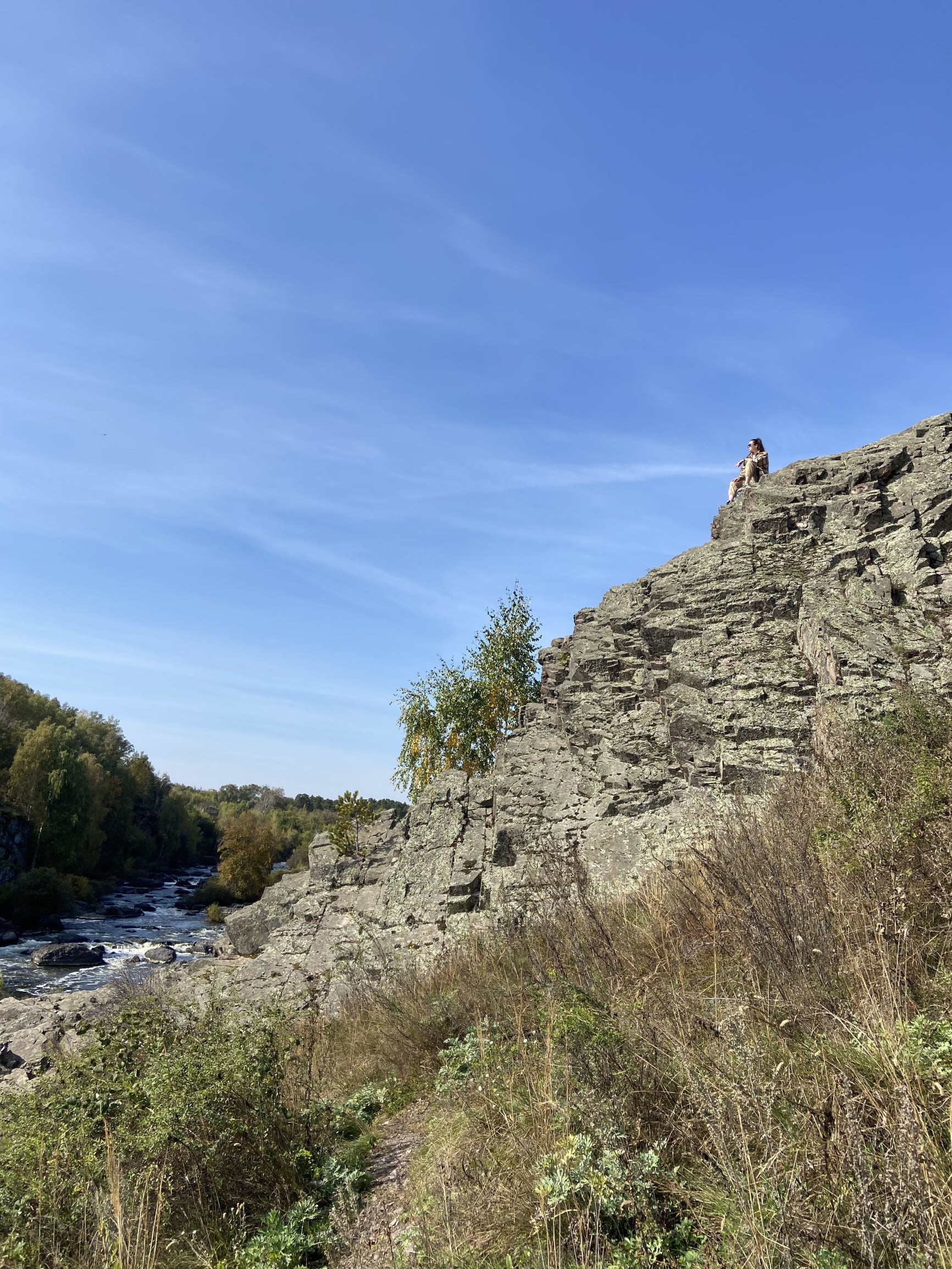 Я и скола и еще река , не хватает кошака ? – фотографии