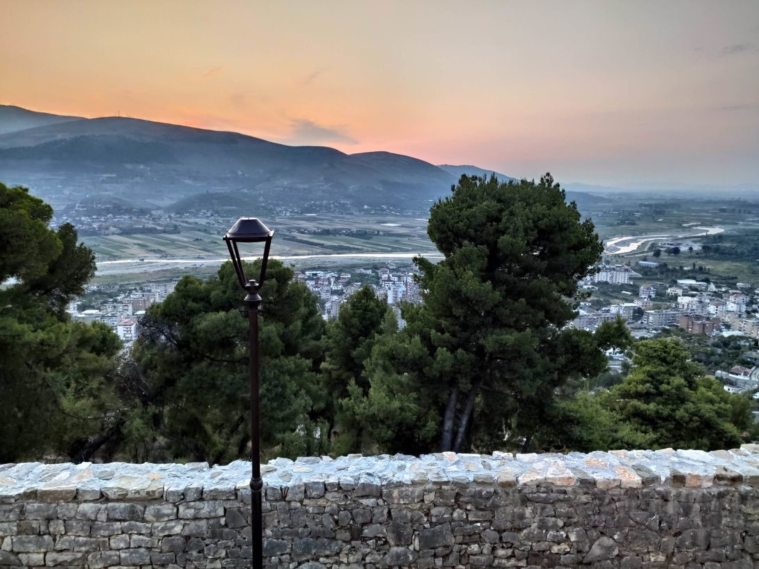 Смотровая площадка на Берат. Албания. – фотографии Албании