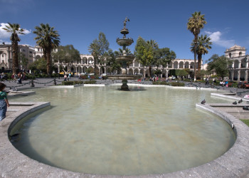 Пласа-де-Армас в городе Арекипа – фотографии Перу