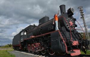 ретро-паровоз – фотографии России