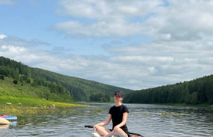 Сплав по реке Косьва на сапборде – фотографии России