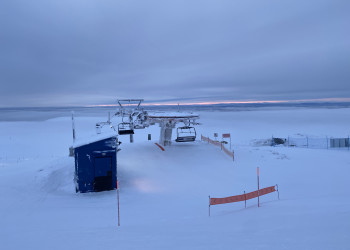 Верхняя станция кресельного подъемника, Большой Вудьявр, Кировск – фотографии России