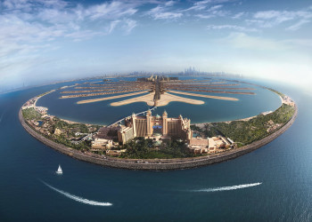 Пятизвездочный отель Atlantis с частным песчаным пляжем – фотографии ОАЭ