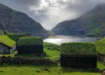 Небольшой островной архипелаг Фарерских островов в Дании – фотографии Фарерских островов