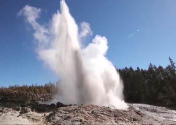 Уаи-О-Тапу (Уаи-О-Тапу) в окрестностях города Роторуа Новой Зеландии – фотографии Новой Зеландии