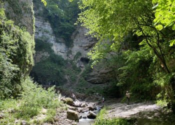 Малый Чегемский водопад или Адай-Су, июнь 22 – фотографии России
