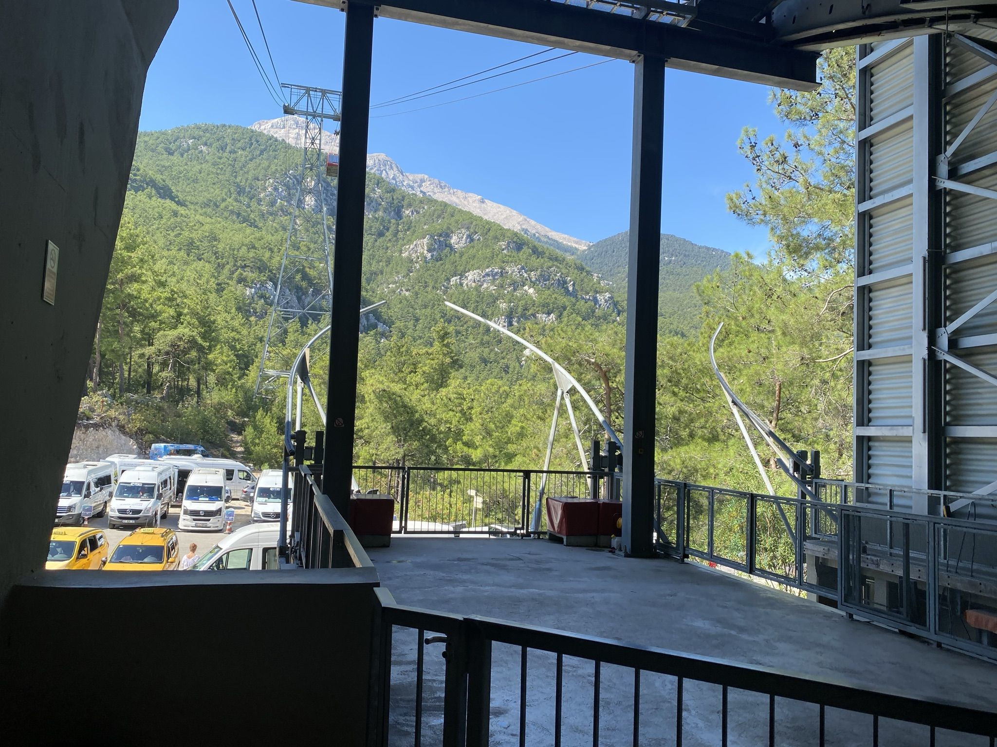 Нижняя станция канатной дороги «Олимпос» – фотографии Турции