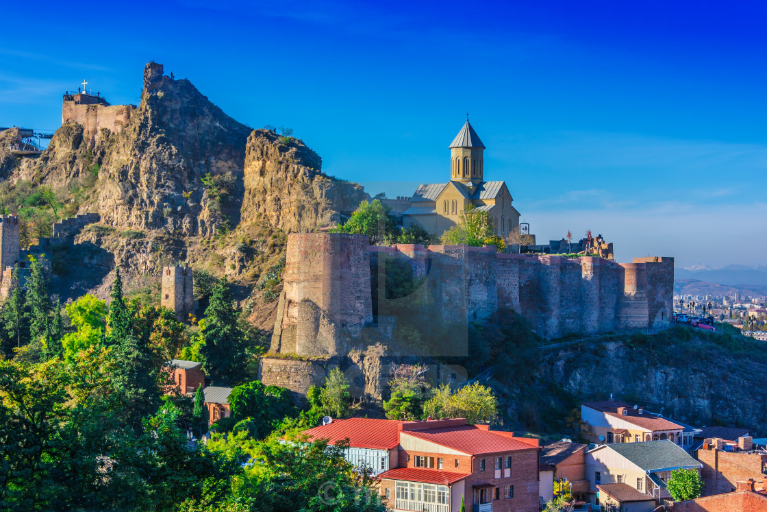 Крепость Нарикала (Narikala), Тбилиси, Грузия – фотографии Грузии