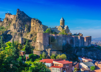 Крепость Нарикала (Narikala), Тбилиси, Грузия – фотографии Грузии