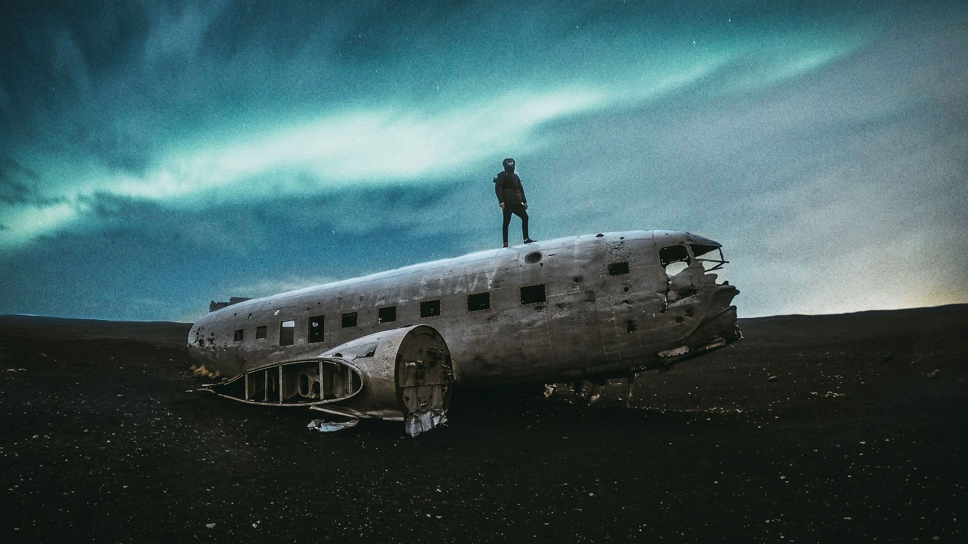 Крушение самолёта (DC-3 plane wreck), Исландия – фотографии Исландии