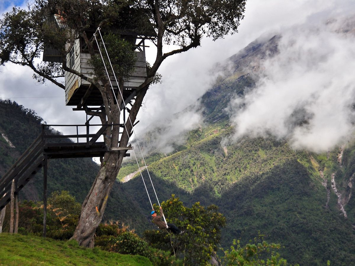 Качели "Конец света" 4 – фотографии Эквадора